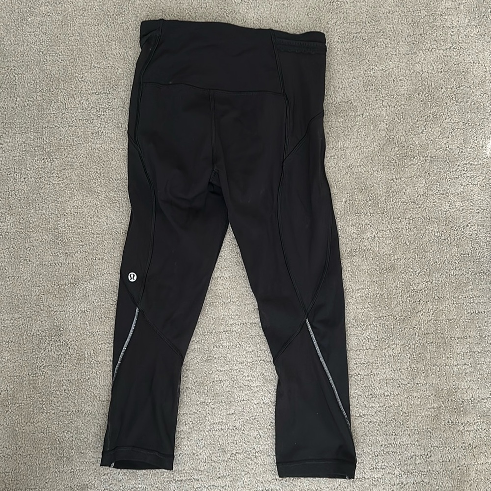 XXS Lululemon High-Rise Cropped Leggings